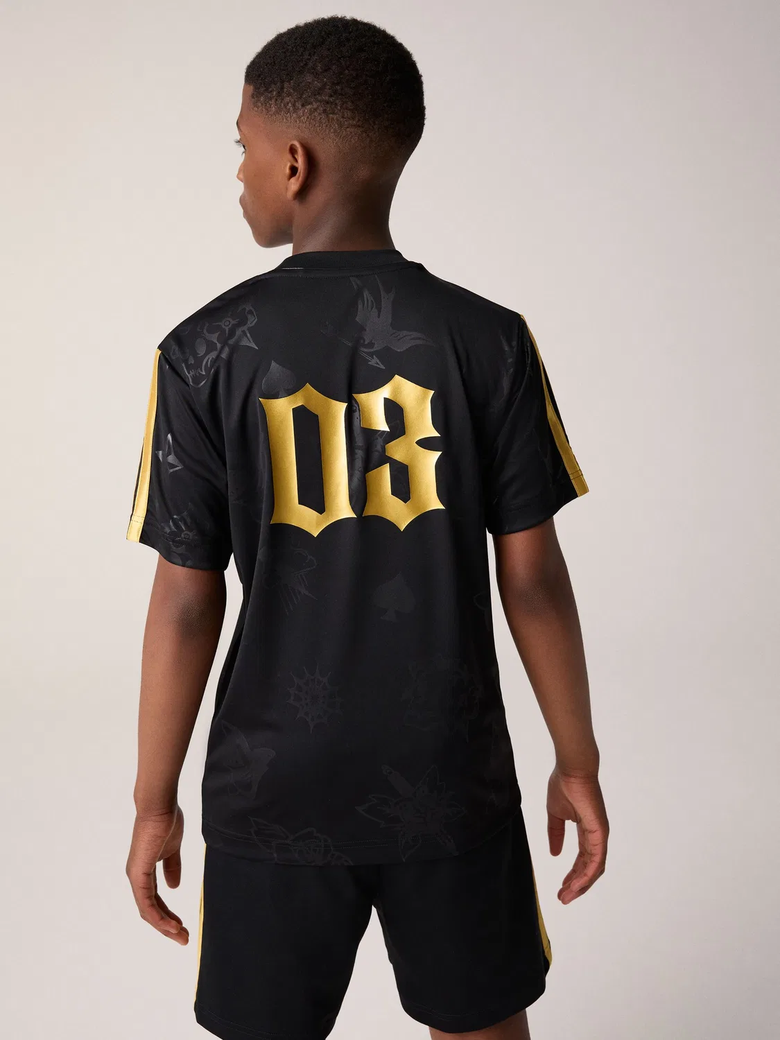 Футболка Midas Jersey adidas, черный — фото 4