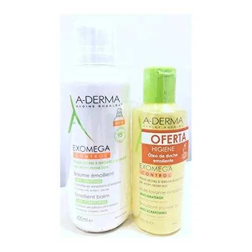 Бальзам для тела A-Derma, 400 мл + Очищающее масло 200 мл