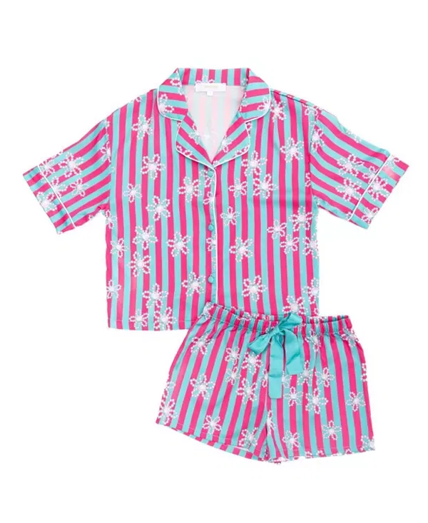 Детский комплект для девочек с принтом Silky Daisy Set Sunshine Society, мультиколор