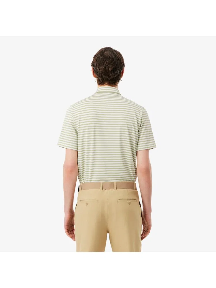 Футболка поло с коротким рукавом, полосатая, DH3187 LACOSTE, Gold — фото 3