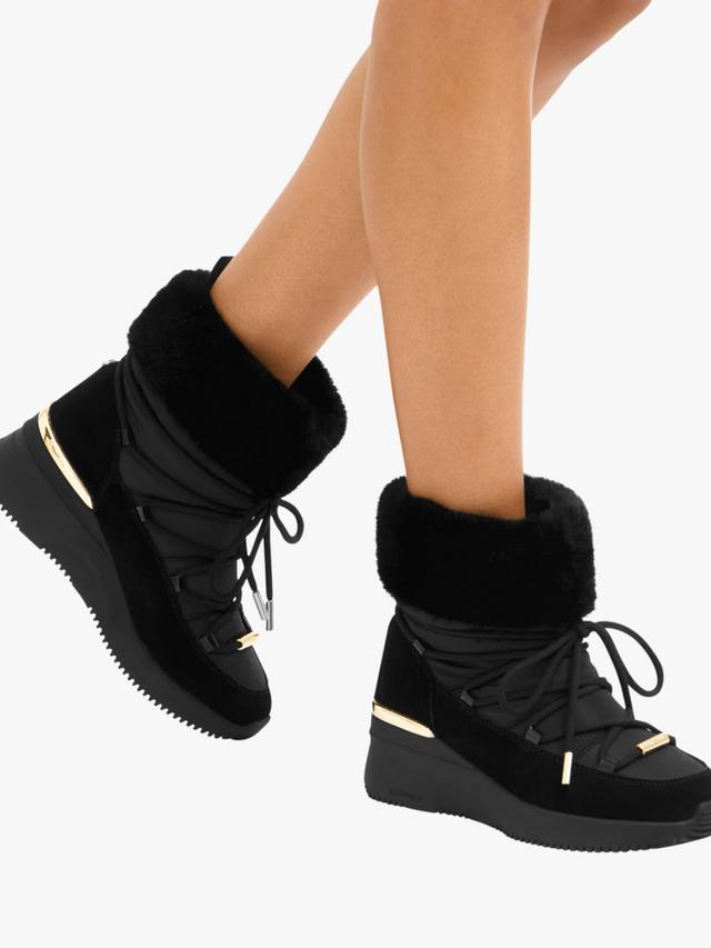 Ботинки Skyline Wedge с высоким берцем из матовой замши Carvela — фото 2