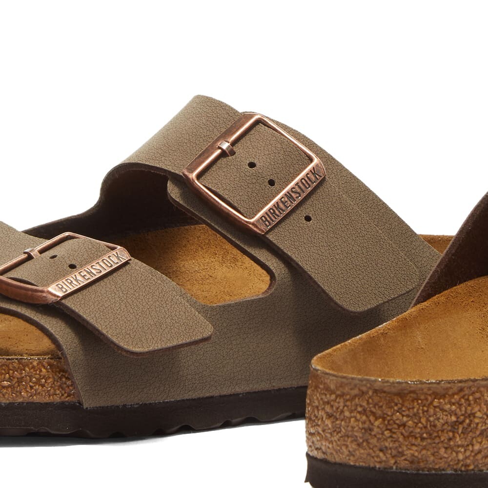Сандалии Birkenstock Arizona Birkibuc, мокко — фото 4
