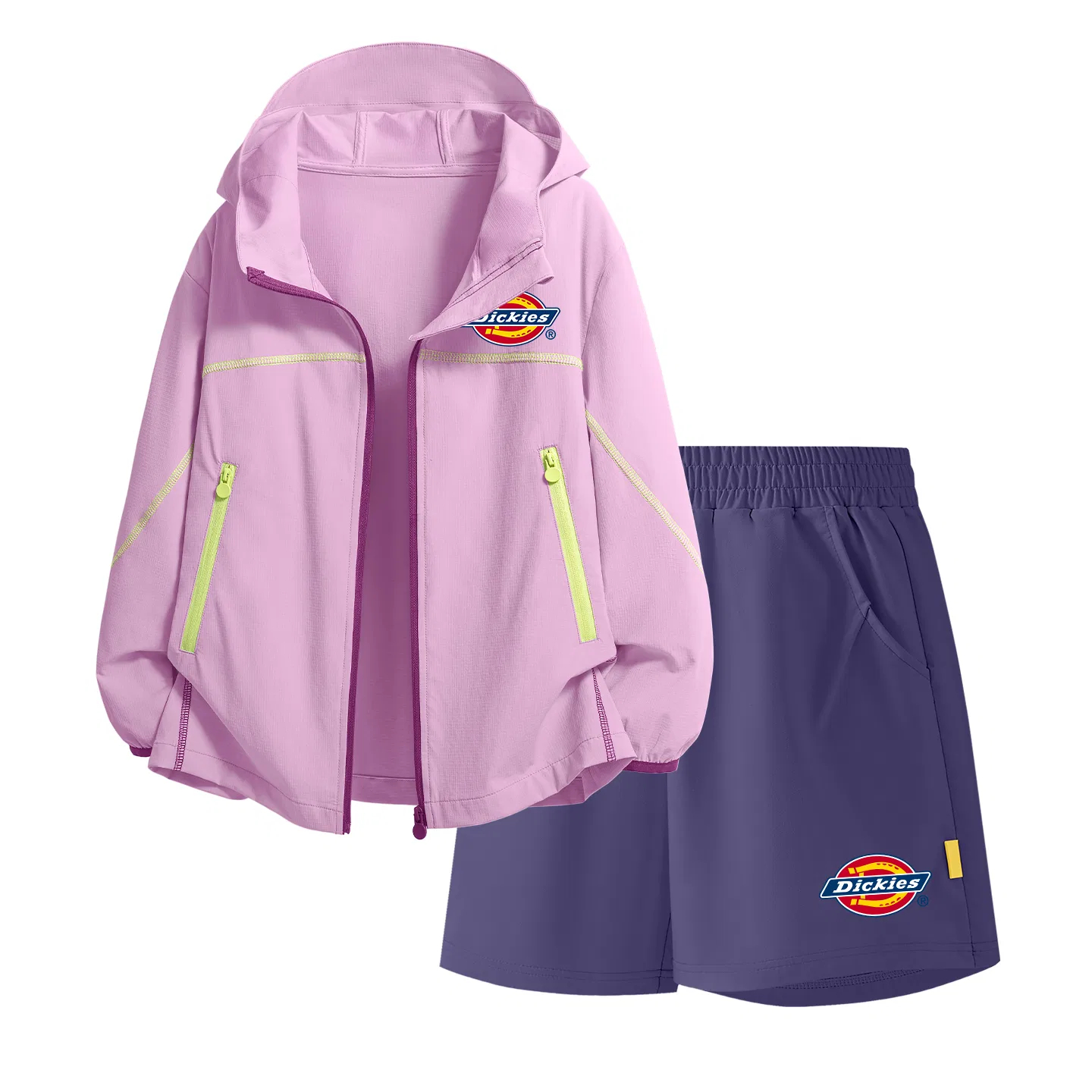 Детский спортивный комплект из 2 предметов Silicone Logo K Yellow+Logo K Bottom Right Deep Sea Blue Dickies, Silicone Logo K Yellow+Logo K Bottom Right Deep Sea Blue — фото 3