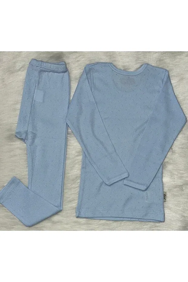 Детский комплект нижнего белья для мальчиков хлопковый Yeka Bebe, Blue — фото 2