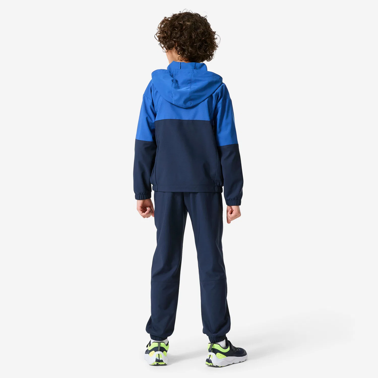Детский спортивный костюм для мальчиков с длинным рукавом Decathlon, Jeansblau Stahlblau — фото 4