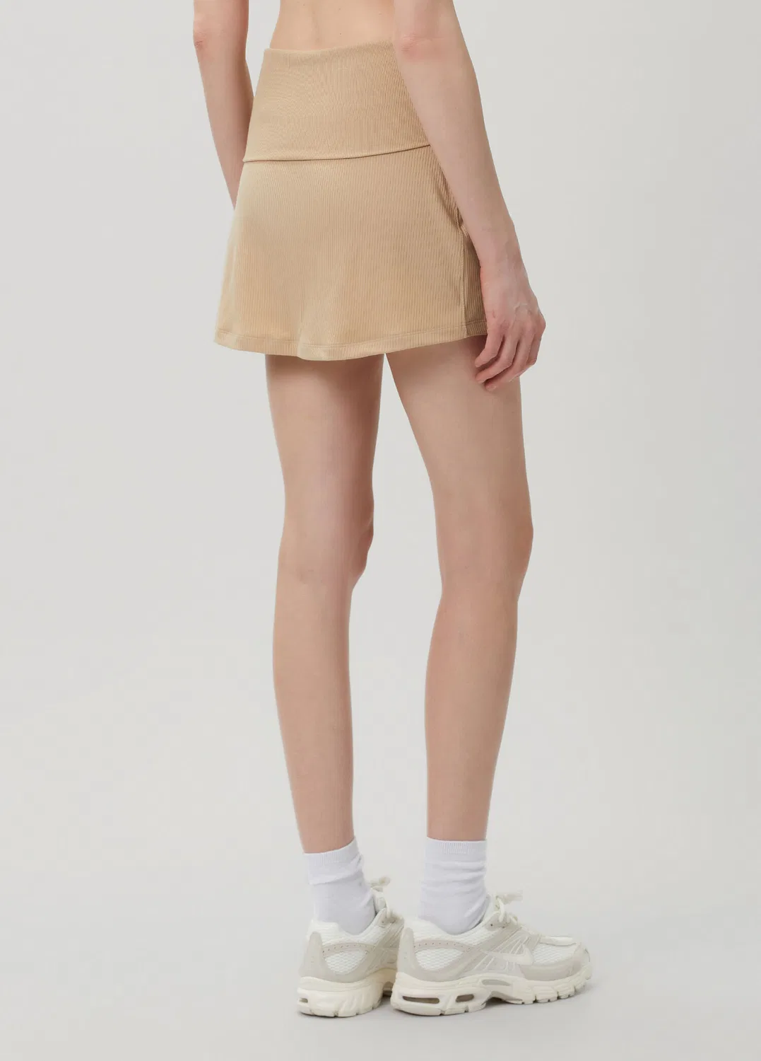 Шорты-юбка спортивные Nike Chill Knit, brown — фото 4