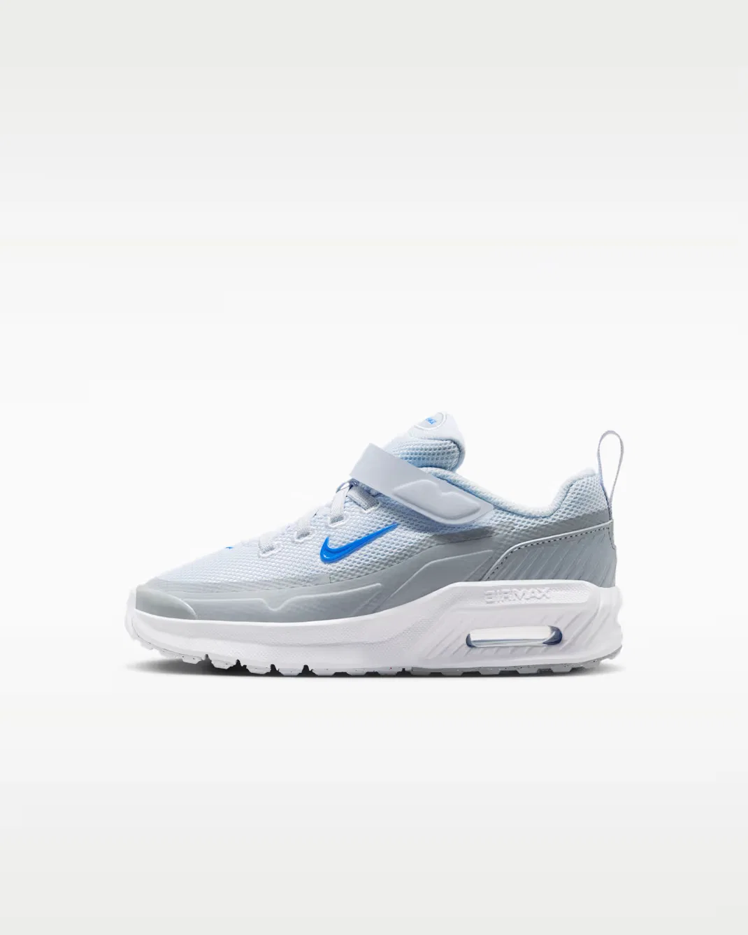 Детские кроссовки Nike Air Max Bia, Football Grey/Wolf Grey/White/Blue Crystal