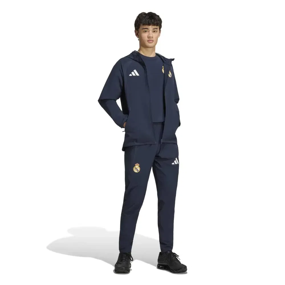 Мужские спортивные штаны с принтом Real Madrid Training Track Adidas, Blue — фото 4