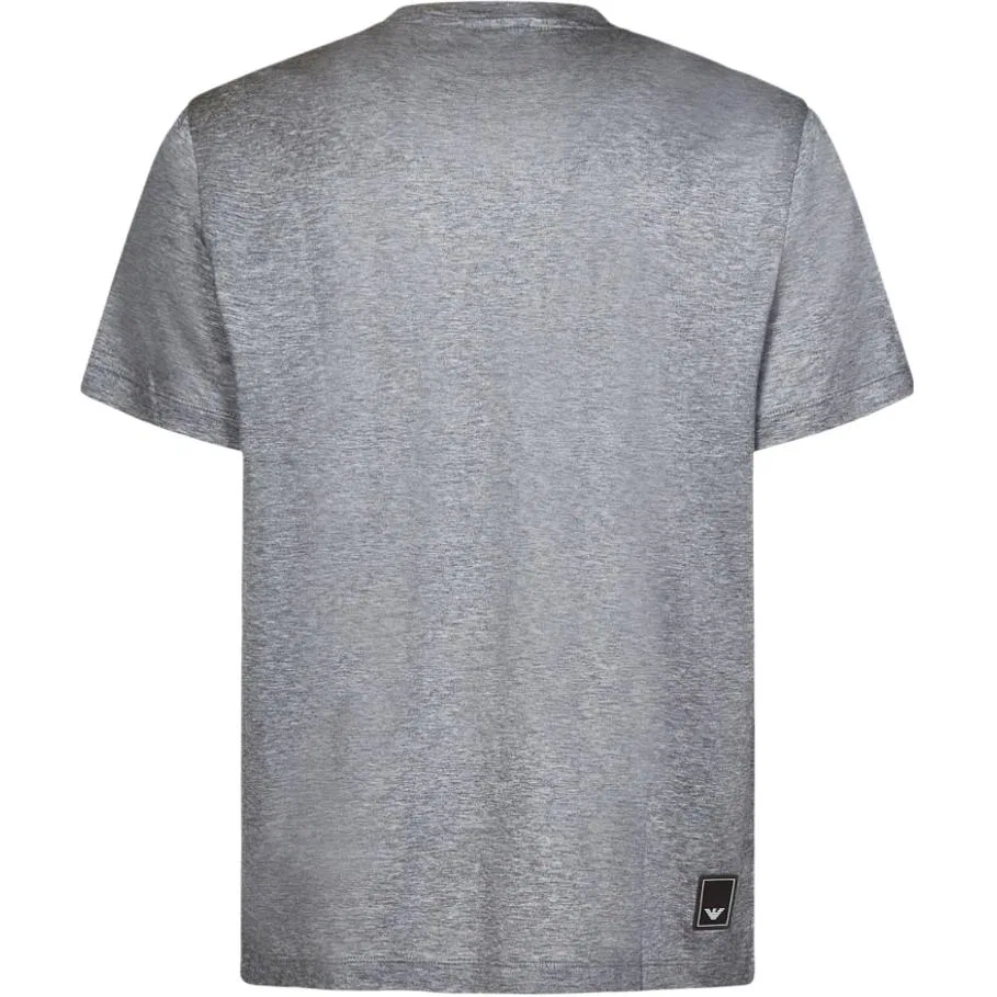 Мужская футболка с круглым вырезом Emporio Armani, Gray — фото 3