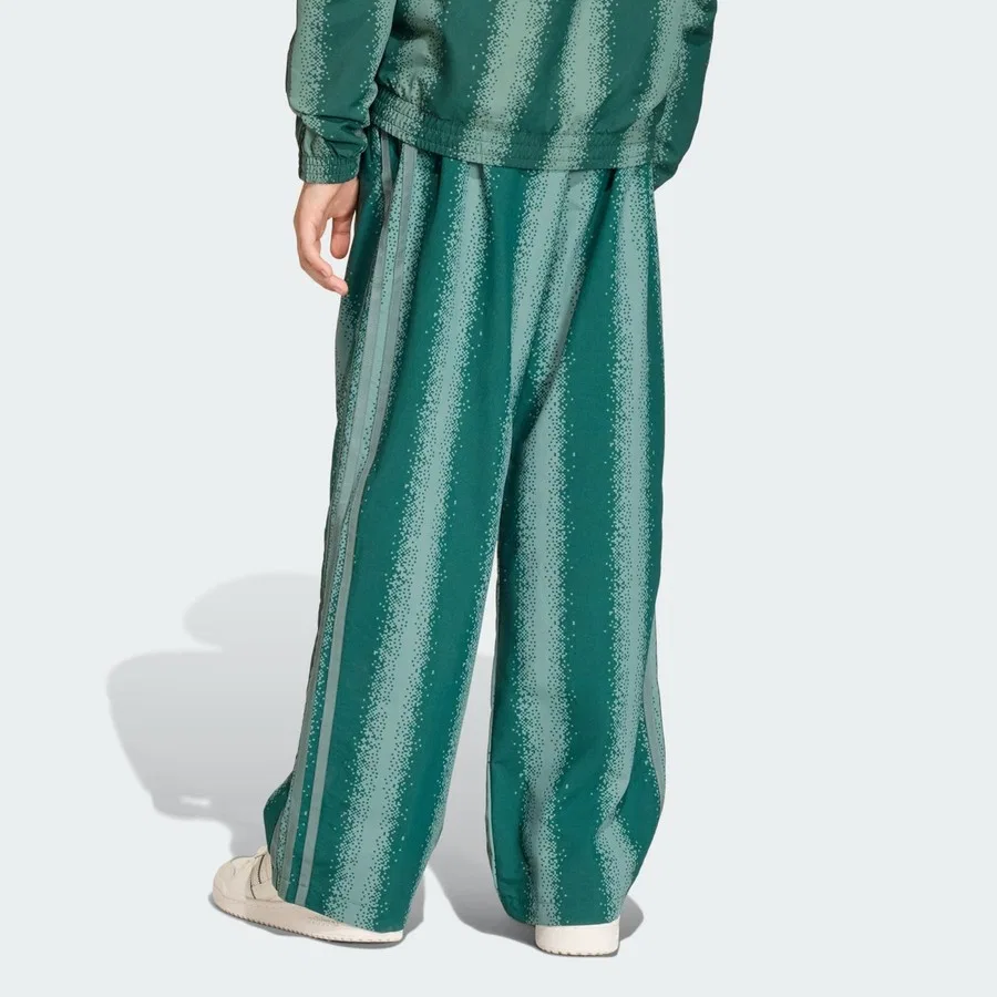 Спортивные штаны с принтом Minecraft adidas Originals, Зеленый — фото 2