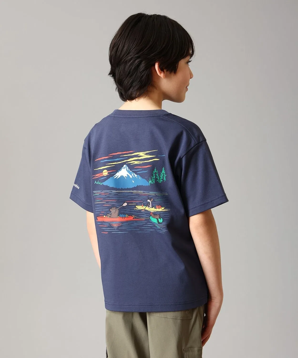 Детская футболка с принтом Youth Lake to Avenue Graphic SS T-Shirt Columbia, Navy