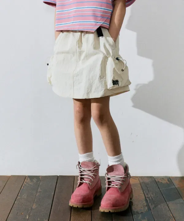 Шорты для мальчиков Kids Woven Skirts Pants, BROWNBREATH, слоновой кости