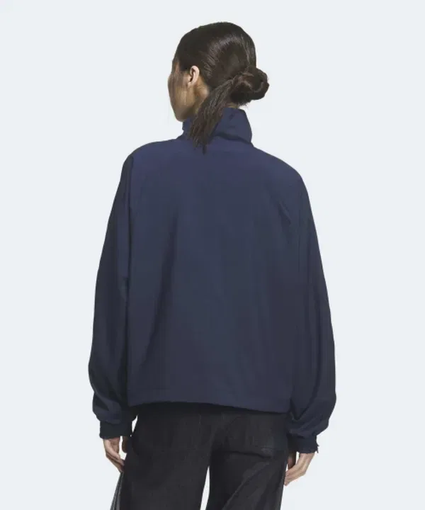 Тренировочная куртка с 3 полосками, Adidas, ночной индиго — фото 2