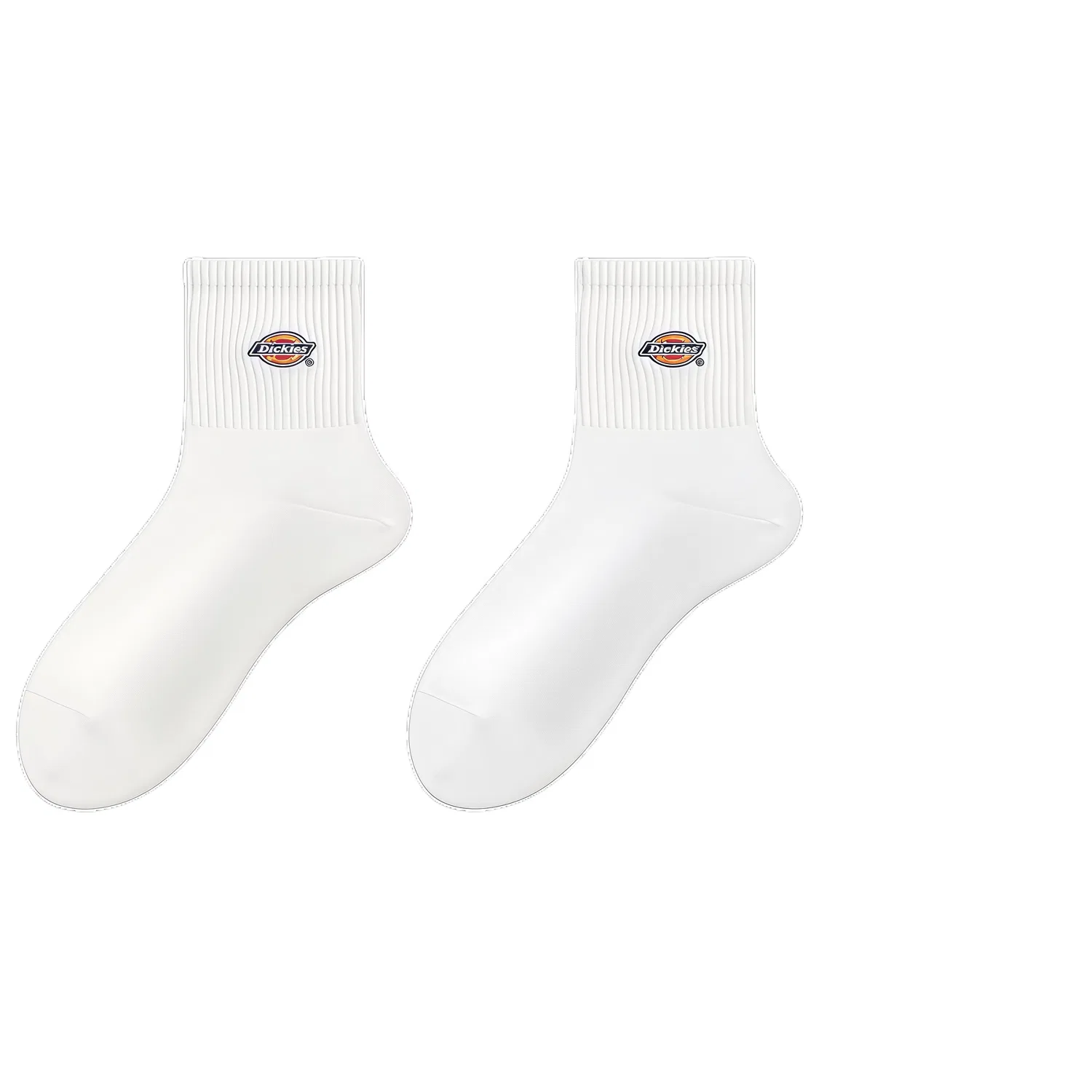 Детские носки с длинным голенищем, комплект из 3 пар, Dickies, White/White/Black — фото 3