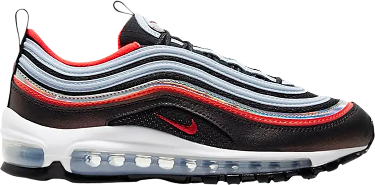 

Кроссовки Nike Air Max 97 FP GS 'Off Noir Crimson', белый