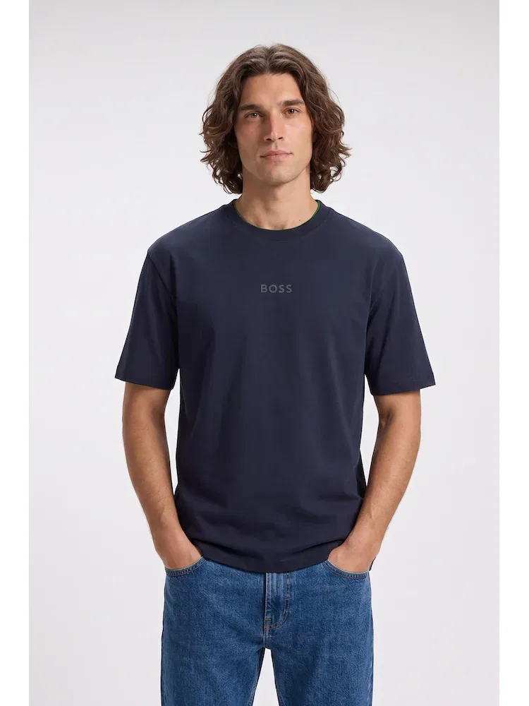 Футболка оверсайз Tee 10 BOSS, Navy