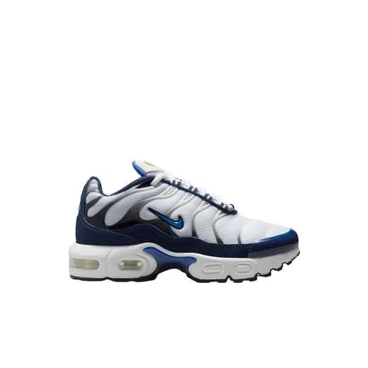 Детские кроссовки для мальчиков с сетчатым верхом Air Max Plus NIKE, White Blue