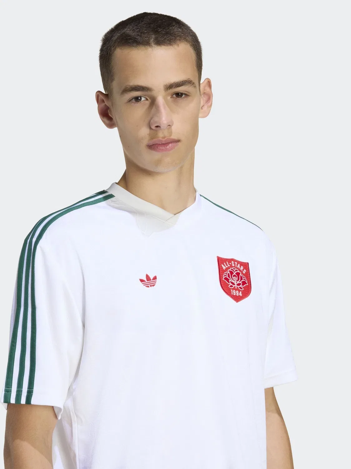 Футболка Jersey Roses, adidas Originals, белый — фото 4