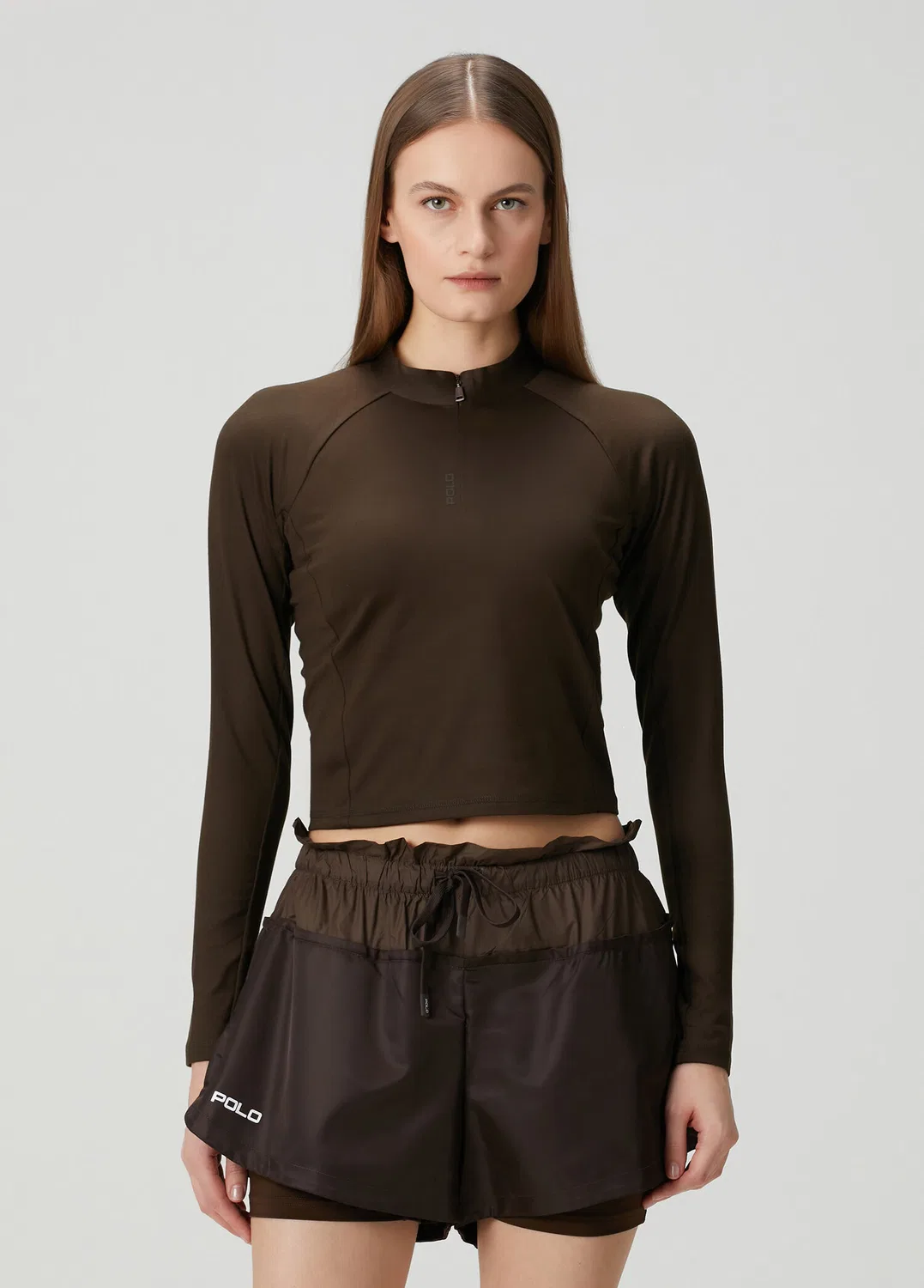 Трико Polo Ralph Lauren, koyu kahverengi