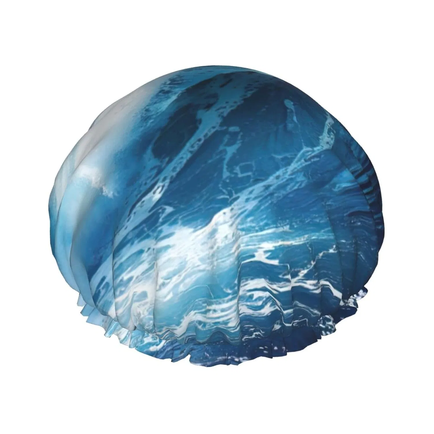 Шапочка для душа Big Ocean Wave HD, SDEGTHO, черный