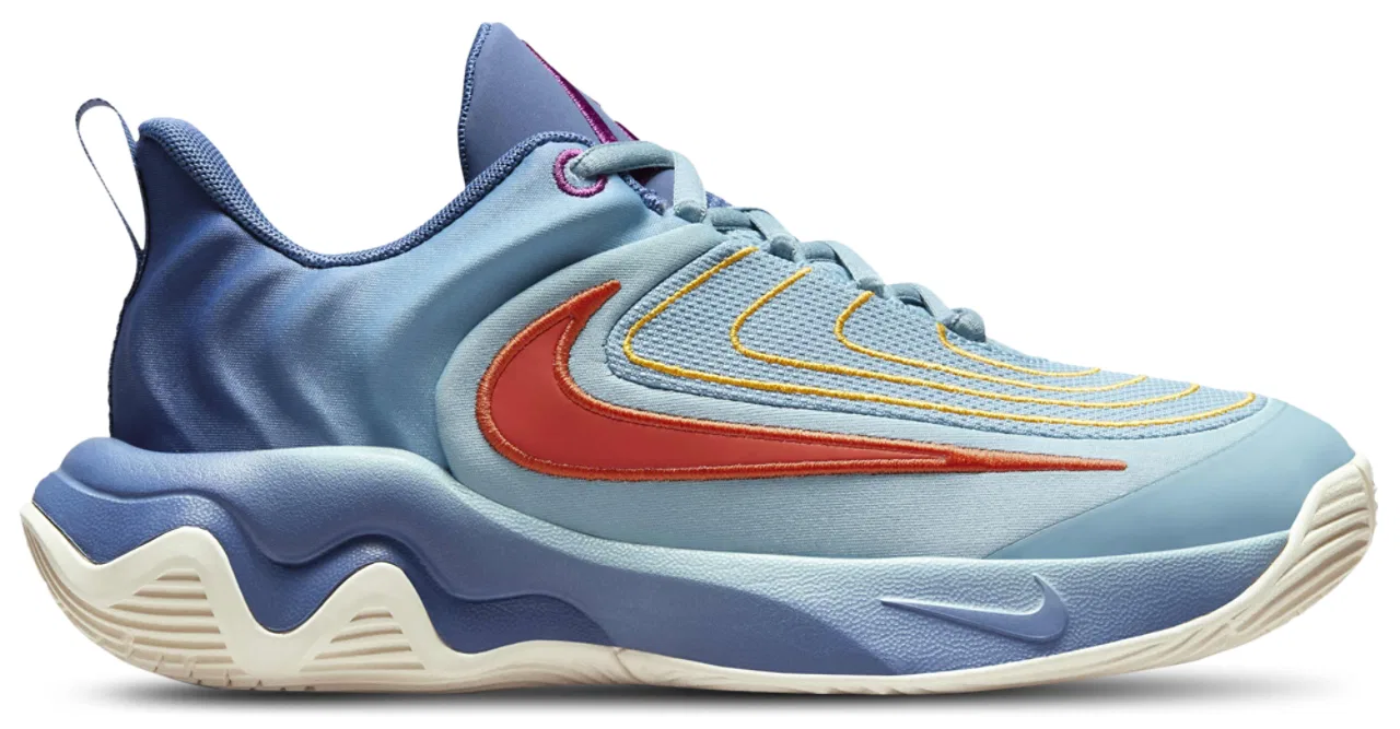 Кроссовки для мальчиков Giannis Immortality 4 Nike, цвет Denim Turquoise/Cosmic Clay/Mystc Navy