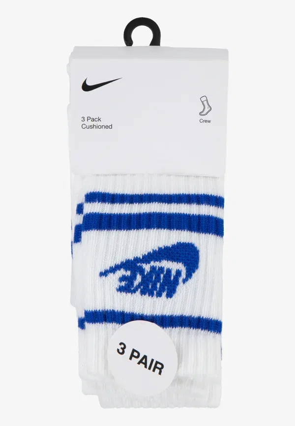 Носки комплект 3 пары Nike Sportswear, белый/темно-синий — фото 3