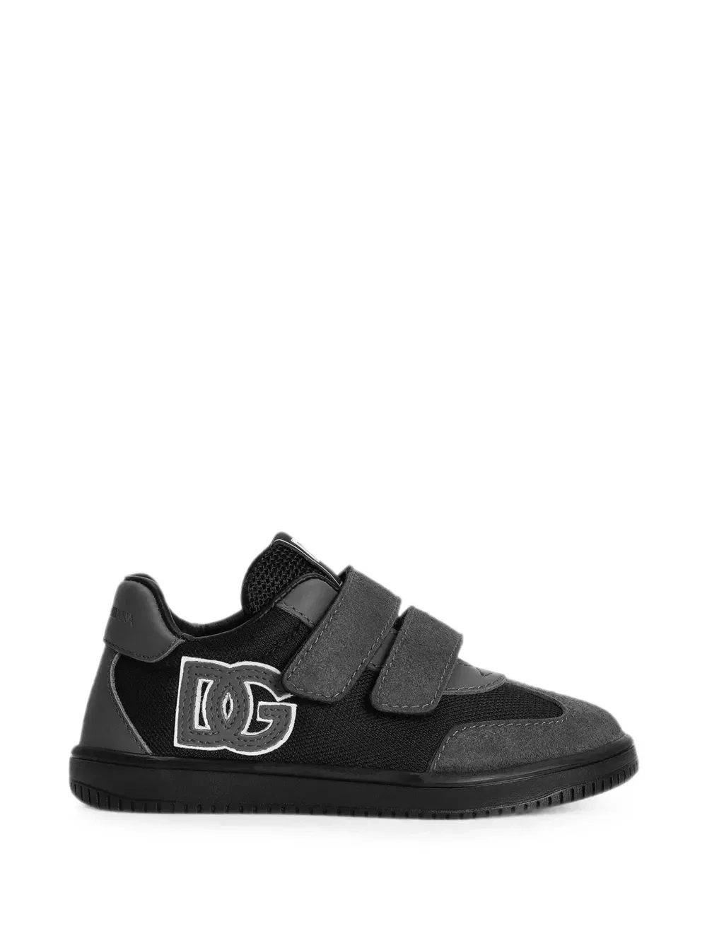 Кроссовки DG Original из нейлона Dolce & Gabbana Kids, черный
