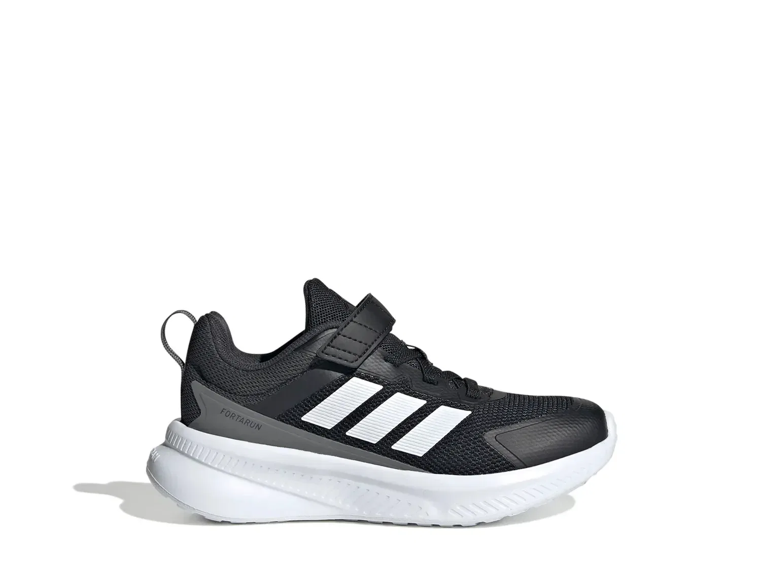 Кроссовки Fortarun 4.0 Kids, adidas, черно-белые — фото 3