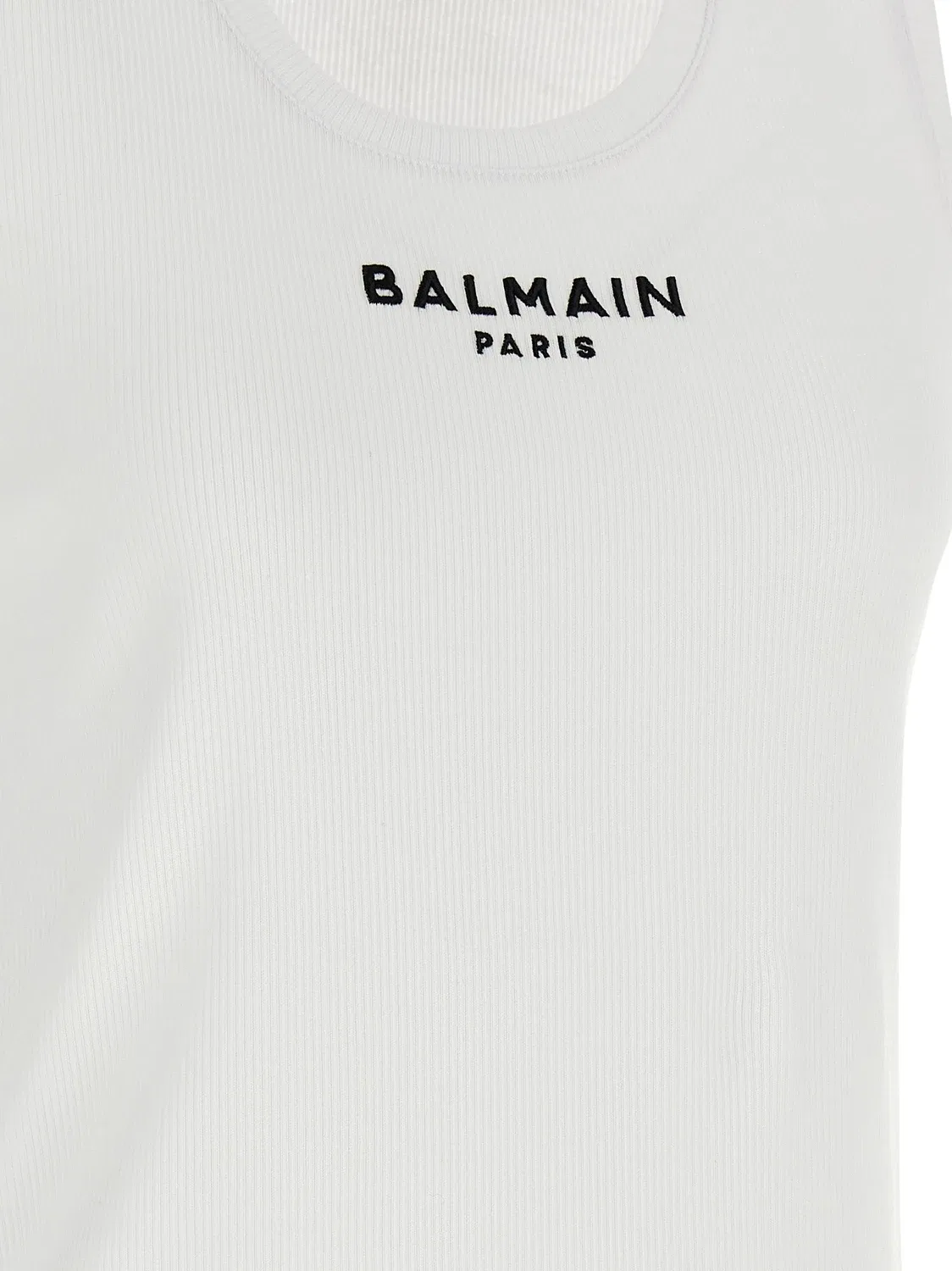 Майка Balmain Paris, белый — фото 4