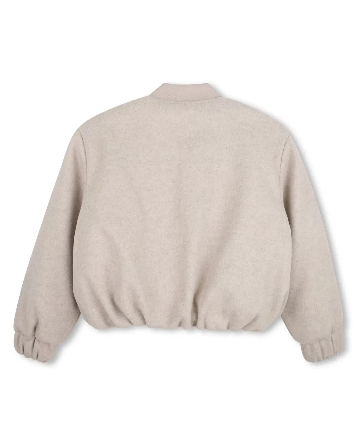 Детская куртка для девочек с принтом DKNY, Beige — фото 3