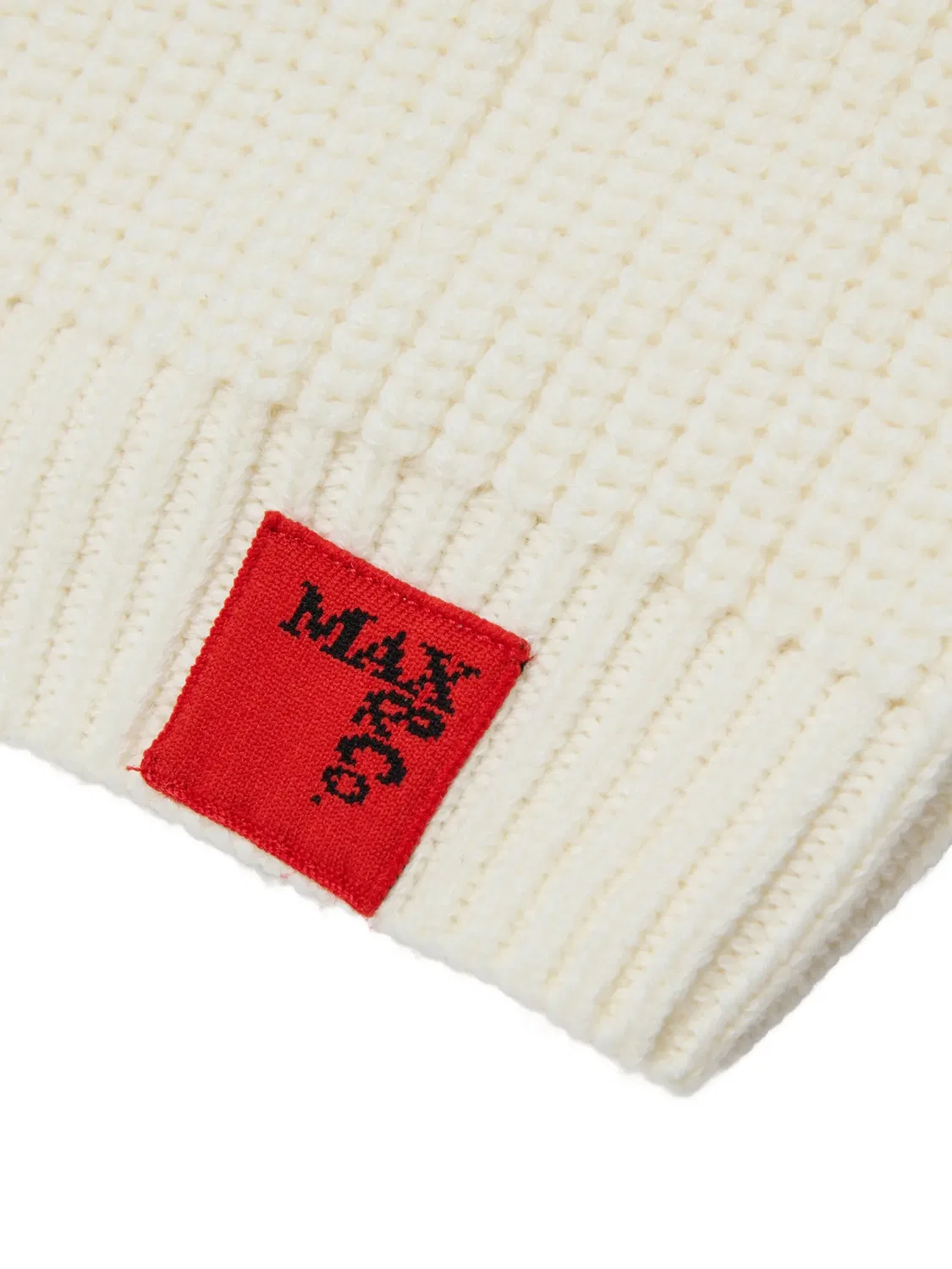 Платье с вышивкой и отделкой в рубчик Max&Co. Kids, нейтральные цвета — фото 4