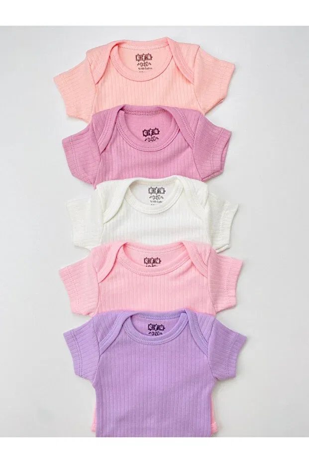 Детское боди-комбинезон с принтом Basics Efu Baby, Multicolored — фото 2