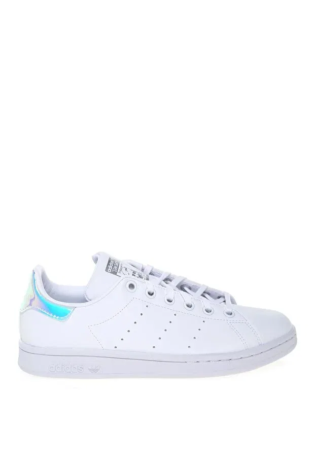 Детские кроссовки для девочек текстильные Adidas, White - Silver — фото 2