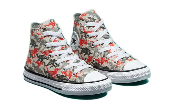 Кроссовки chuck taylor all star high 'dino daze - mouse' Converse, белый — фото 4