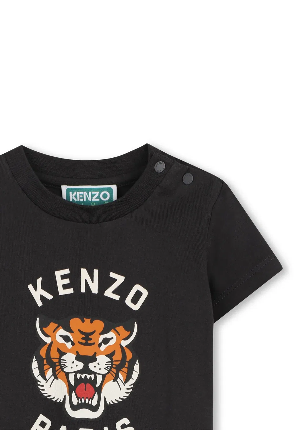 Футболка с принтом "manches courtes" - футболка с принтом Kenzo Kids, Ghost — фото 3