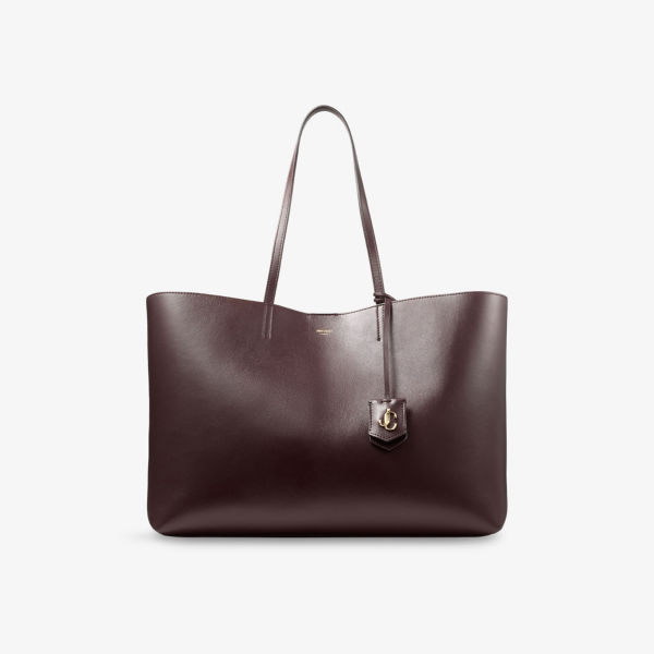 

Сумка-тоут Jimmy Choo Nine2Five с горизонтальным дизайном, винный