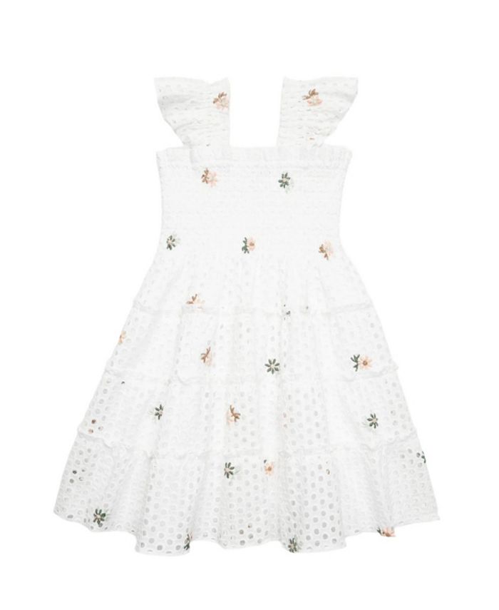 

Платье для девочек Tiny Ellie Nap Dress - Baby Hill House Home, белый
