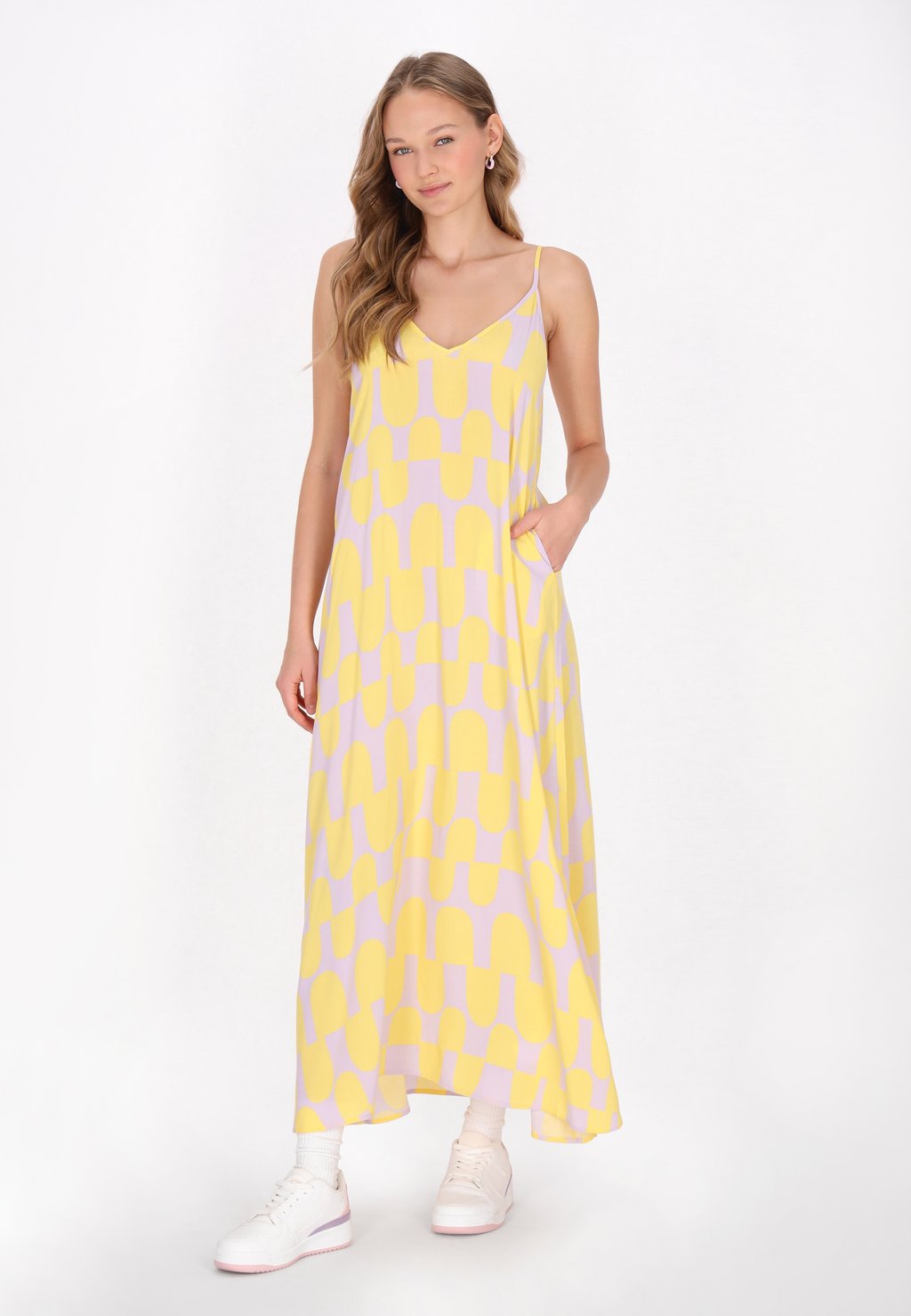 

Платье макси myMo, светло-желтый