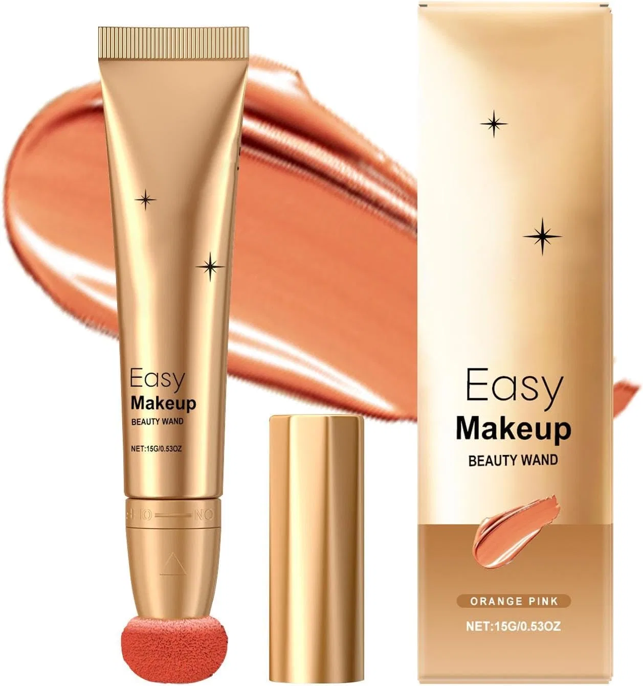 Контурный хайлайтер-румяна Halo Glow Blush, оранжевый