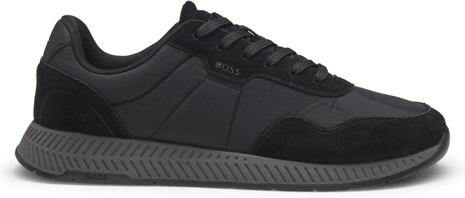Кроссовки BOSS Mens Titanium_Runn_sdnypa, черный