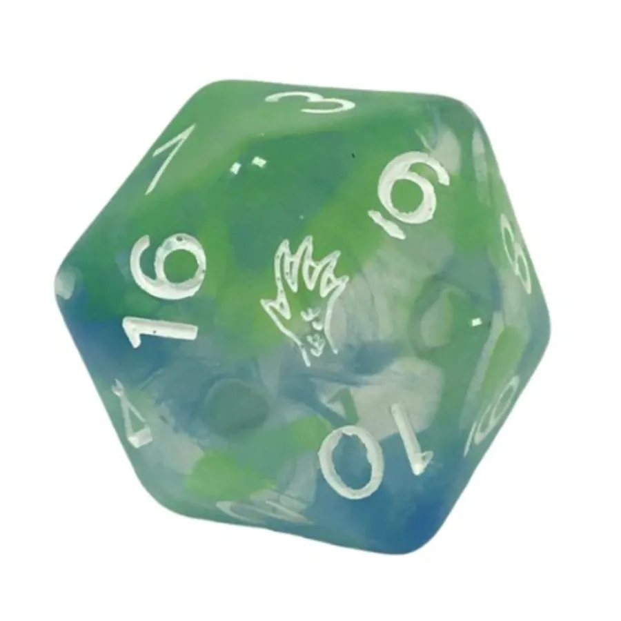 

29 мм d20 — Ручей Никси с символом существа, Class & Creature Dice - Singles