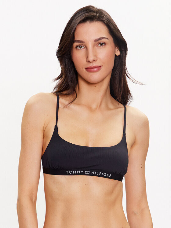 

Бюстгальтер-бралетт Tommy Hilfiger с мягкой чашкой, черный