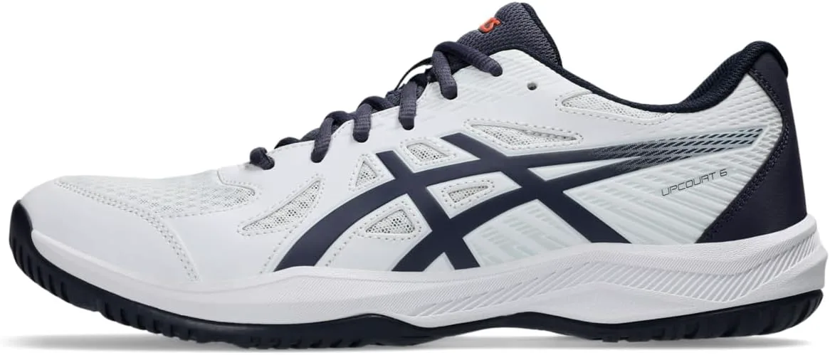 Волейбольные кроссовки Asics Men's Upcourt 6, белый/индиго — фото 2
