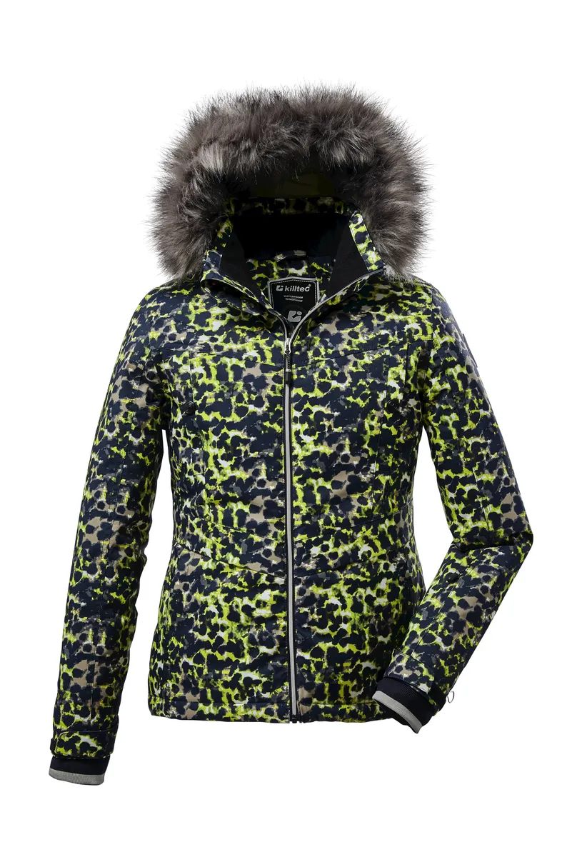 

Лыжная куртка Killtec "KSW 54 GRLS SKI JCKT", цвет Limette