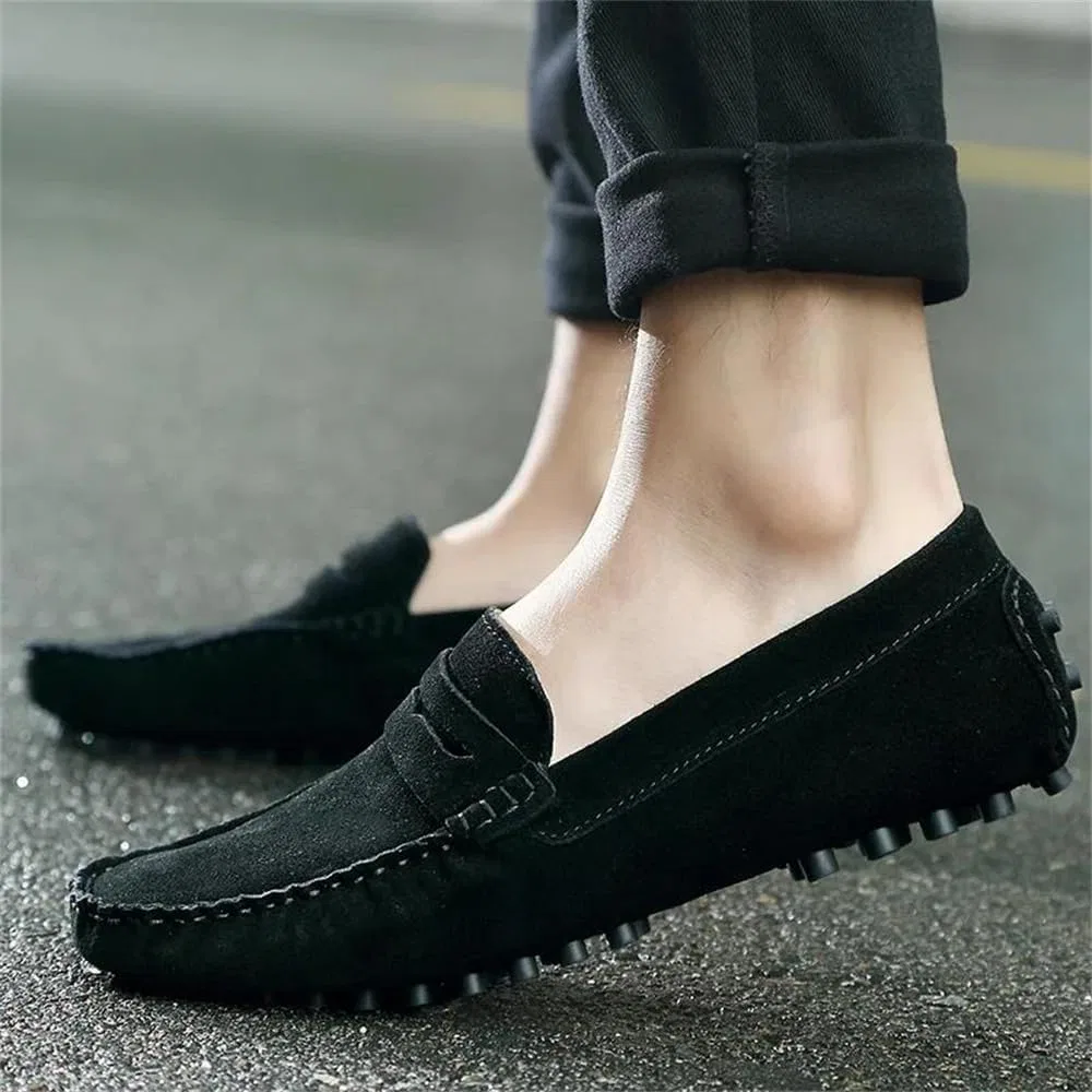 Лоферы мужские повседневные Adhdyuud Penny Loafers, светло-коричневый — фото 3