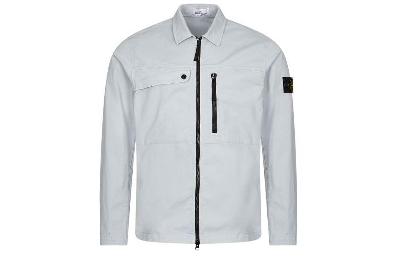 

STONE ISLAND SS24 Куртка мужская Ледяной Мороз Синий