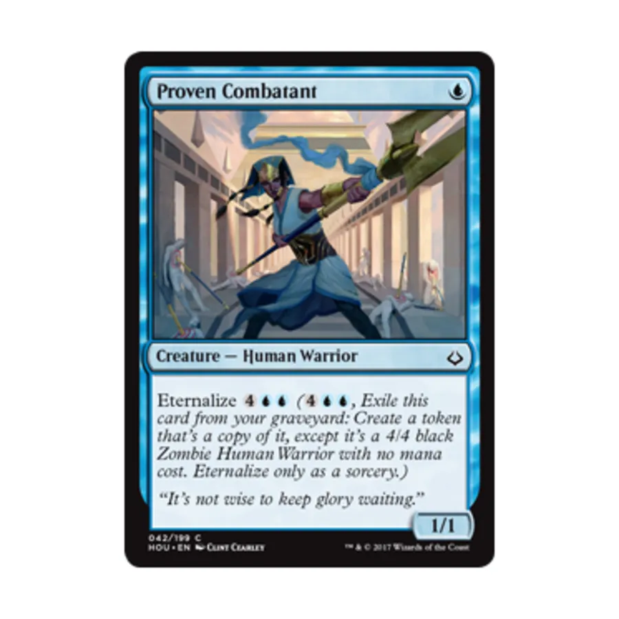 

CCG Проверенный боец ​​(С), MTG - Hour of Devastation
