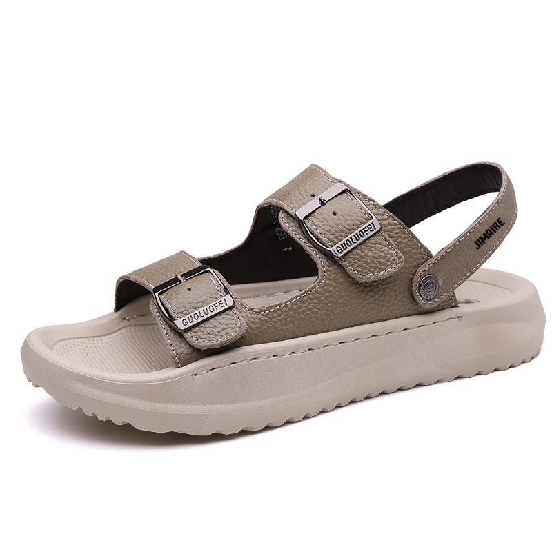 

King Jinmai Мужские пляжные сандалии цвета хаки, цвет Khaki