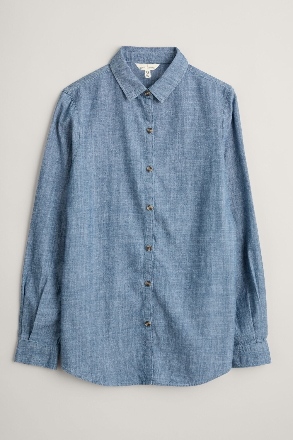 

Рубашка Sailmaker из шамбре Seasalt Cornwall, синий