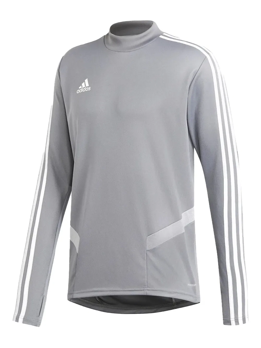 Полосатый свитер Tiro19 Adidas, серый